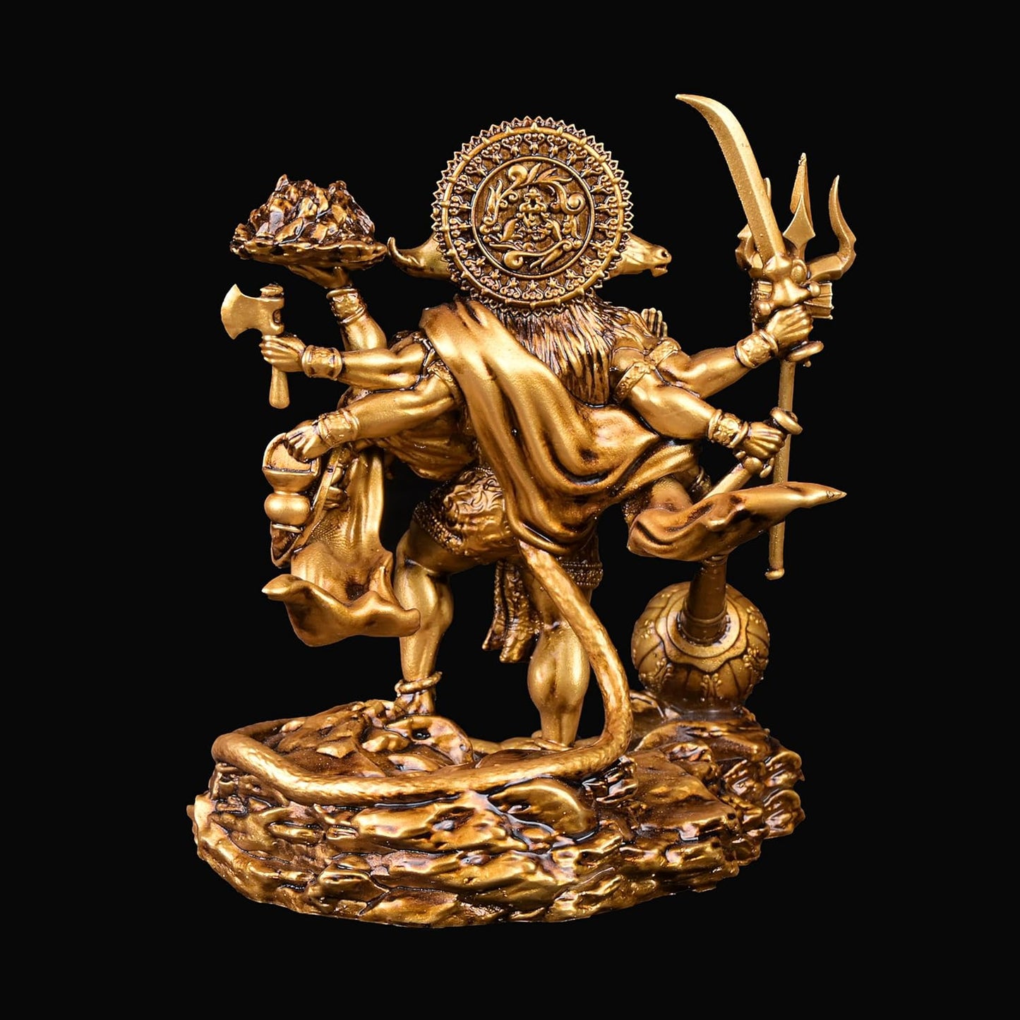 Panchmukhi Hanuman Standing Car Dashboard Home Decor Item Ganesh Murti Statue