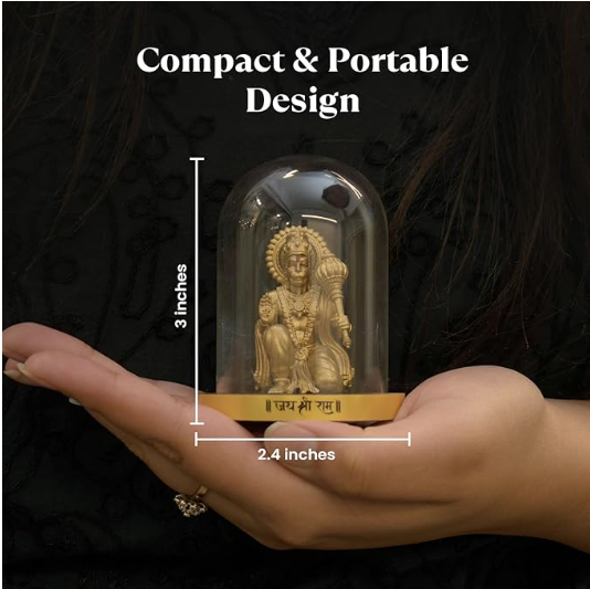 Hanuman Idol for Car, Home, & Mandir